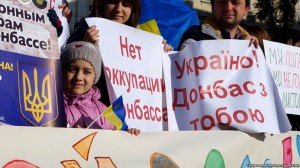 Митинг против незаконных выборов в Донбассе, 2 ноября