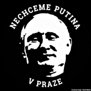 Логотип группы "Не хотим Путина в Праге"