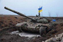 бойцы угнали у россиян танк Т-72Б1