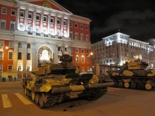 В Москву вошли танки