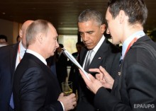 Ноябрь 2014 года. Владимир Путин и Барак Обама на саммите стран – экспортеров нефти ОПЕК в Китае. <em>Фото: ЕРА</em>