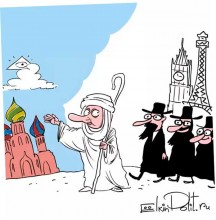 Российский карикатурист поиздевался