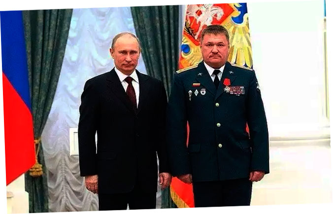 Имена и фото генералов РФ на Донбассе