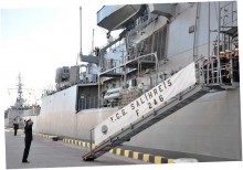 В Одессу прибыли военные корабли Турции