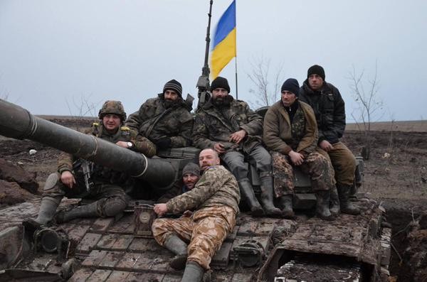 украинские бойцы угнали у россиян танк Т-72Б1