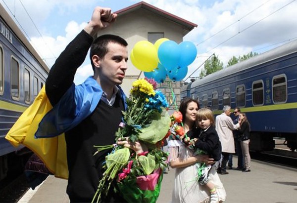 Юрий Яценко, 8 мая 2015 года