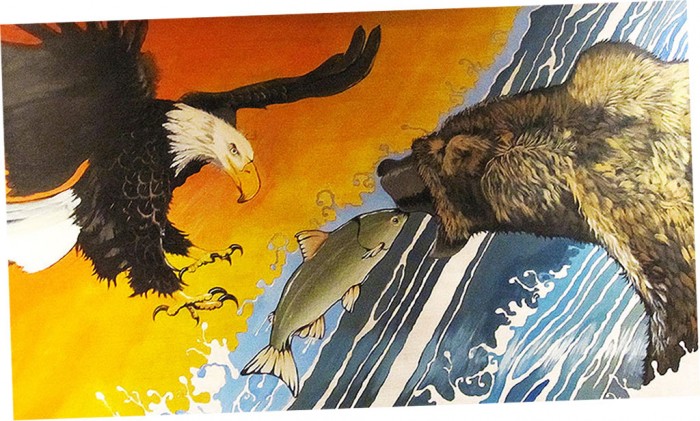Орлан vs Медведь