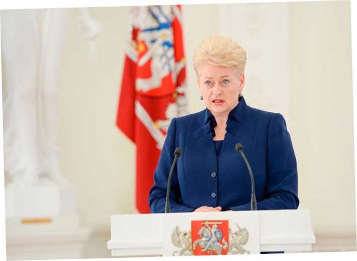 Грибаускайте пошла против