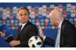 Thumbnail for the post titled: Появляться рядом с президентом ФИФА