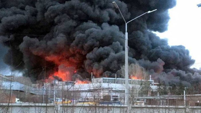 Один из крупнейших ракетных заводов