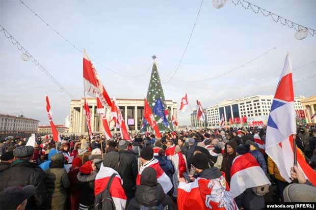 В столице Беларуси прошла акция протеста
